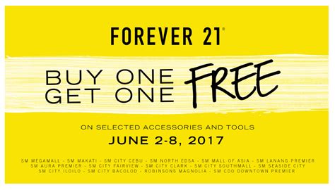 Forever 21 Accessories Sale: June 2-8, 2017 | Manila On Sale