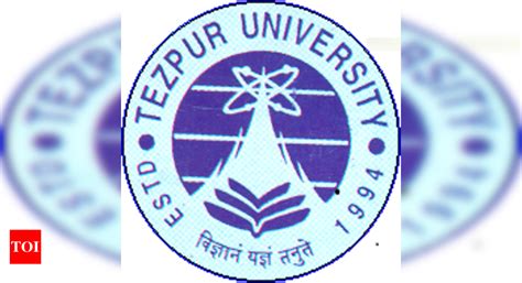 Tezpur University: Tezpur University ranked 100th in Asia, 7th in country - Times of India