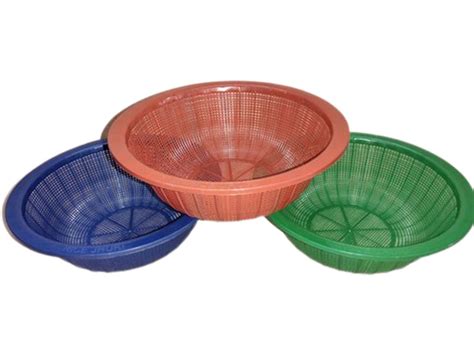 Plastic Fruit Basket, For Home, Size: 12inch (diameter), Rs 78 /dozen ...