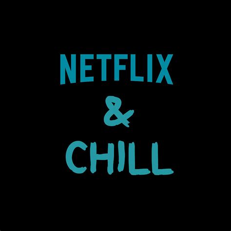 Netflix and Chill Digital Art by Charmaine Scheepers