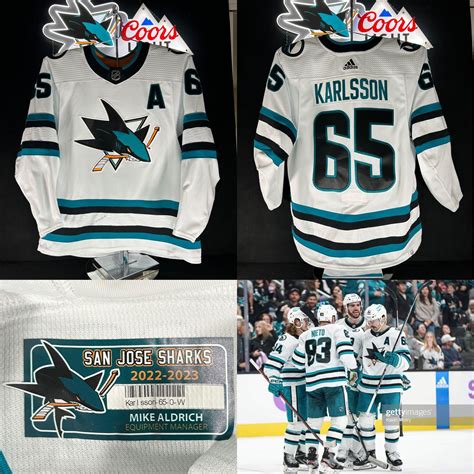 2022-2023 San Jose Sharks Game Worn Jersey NFS/JFS. : r/SanJoseSharks