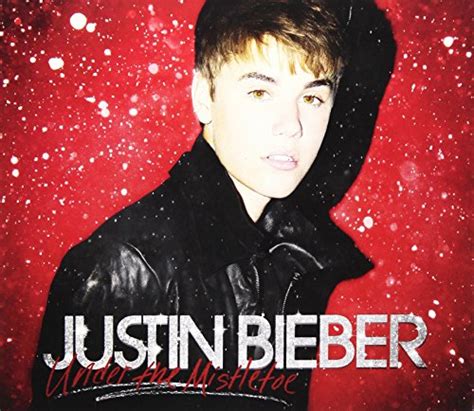 Justin Bieber Under the Mistletoe CD Covers