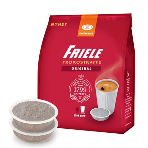 Friele (stor kopp) - 20 puter til Senseo for kr 76,00