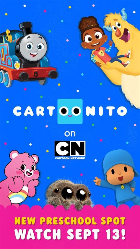 Cartoonito | A New Preschool Spot for Kids | COMING SEPT 13 | Kids tv shows, Cartoon network ...