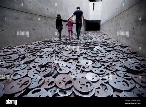 Interior of Memory Void room of Jewish Museum or Judisches Museum ...