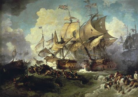 » The Battle of the First of June, 1794 » History of the Sailing Warship in the Marine Art: