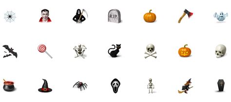 Desktop Halloween Icons - Download Free PSD and HTML