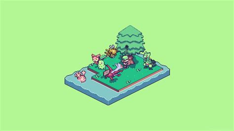 Pokemon Emerald Route 101 Pixel Live Wallpaper - MoeWalls