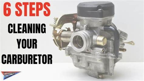 6 Steps to Cleaning Your Carburetor