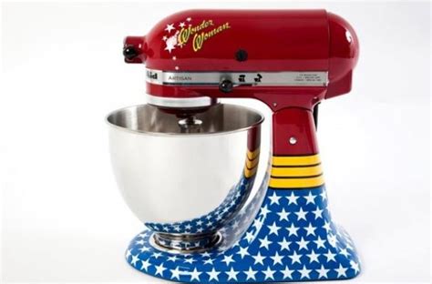 Foodista | Wonder Woman KitchenAid Stand Mixer is for a Superhero With a Sweet Tooth