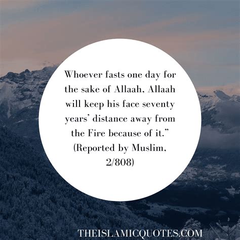 22 Islamic Quotes on Sunnah Fasting & Its Benefits