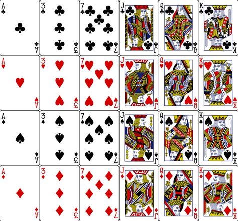 Deck Of Cards Template New Playing Card Template in 2020 | Printable playing cards, Playing ...