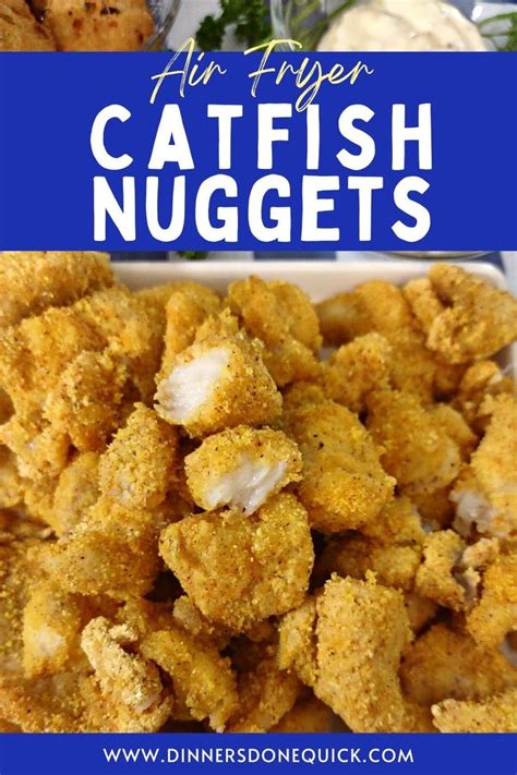 Homemade Air Fryer Catfish Nuggets | Air fryer fish recipes, Air fryer ...