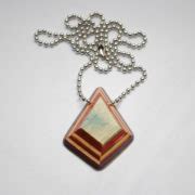 Diamond Pendant Necklace - Skateboard Gifts