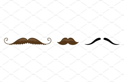 Mustache collection. Black – MasterBundles