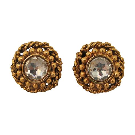 Gold round diamond earrings free image download