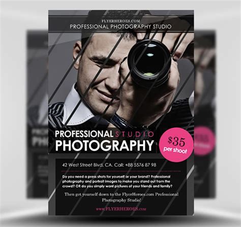 Free Photography Brochure Template - FREE PRINTABLE TEMPLATES