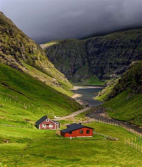 Saksun lagoon, Faroe Islands