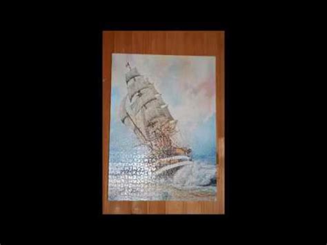 How to make a puzzle frame - YouTube