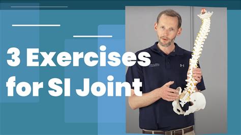 3 Exercises for SI Joint Pain Relief - YouTube