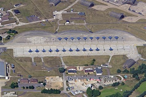 RAF Lakenheath USAF airbase in Suffolk UK - aerial | Flickr