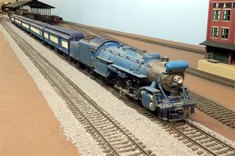 Lanes Trains S Scale CNJ Blue Comet Train