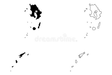 Kagoshima Prefecture Map Vector Stock Vector - Illustration of amami, abstract: 134214276