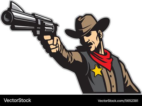 Printable Cartoon Cowboy Gun Holster - Free Printable Templates