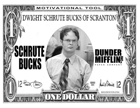 Printable Schrute Bucks - Printable Word Searches