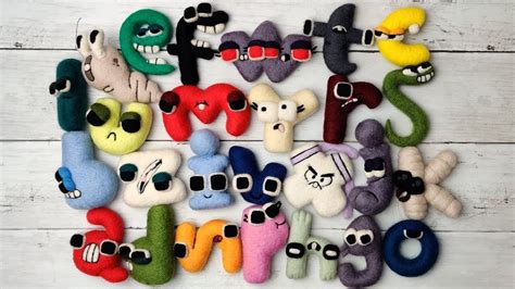 Alphabet Lore Lowercase (baby a to z) Satisfying Needlefelt Art ...