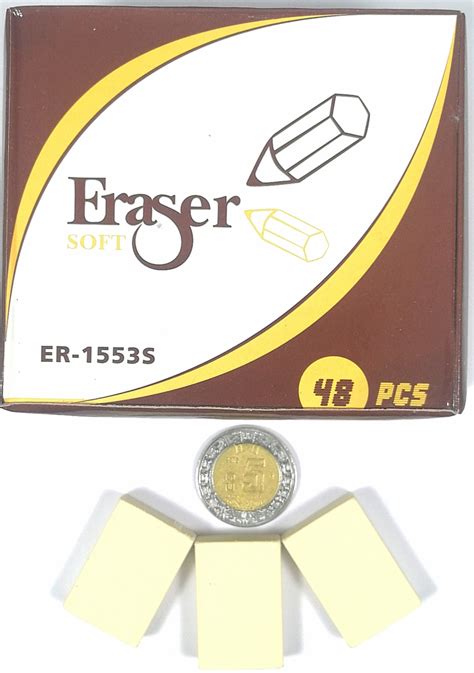 GOMA ERASER CON 48 PIEZAS – Casa Papelera Monroy