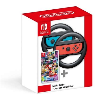 Mario Kart 8 Deluxe + Joy-Con steering wheel bundle hitting select portions of Europe | The ...