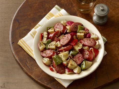 Hillshire Farm Sausage and Potato Bake Recipe | Food Network