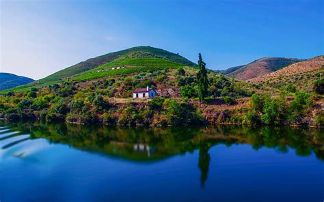 Douro, Iberian Peninsula, river, coast, morning, mountain landscape, Portugal, HD wallpaper | Peakpx