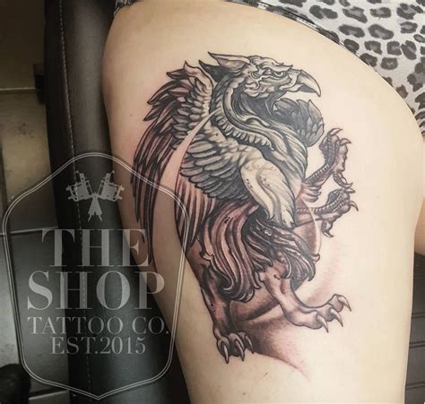 realistic griffin tattoo designs - wordsthatstartwithsk