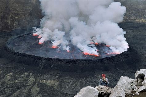 Lava Lake at Nyiragongo Volcano | Amusing Planet