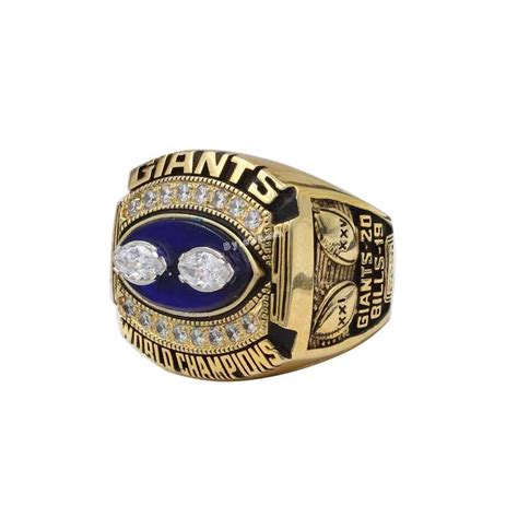 1990 Super Bowl XXV New York giants Championship Ring – Best ...