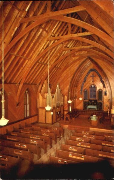 Interior Of Historical St. Paul's Episcopal Church Virginia City, NV