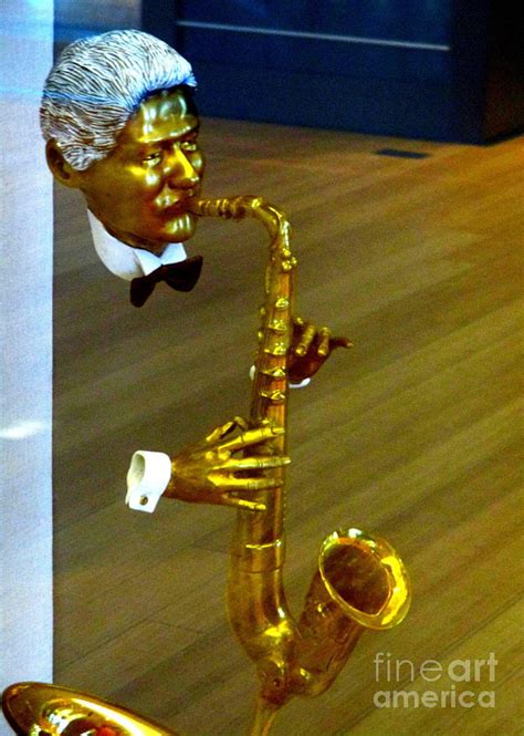 Bill Clinton Saxophone Photograph by Randall Weidner - Pixels