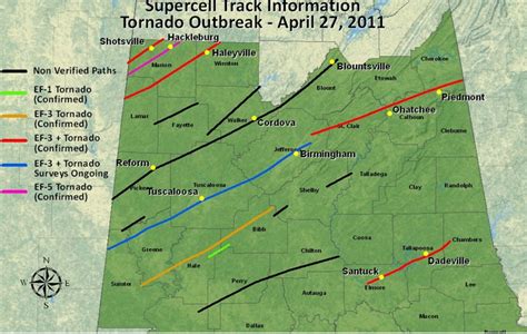 Tornado History Map