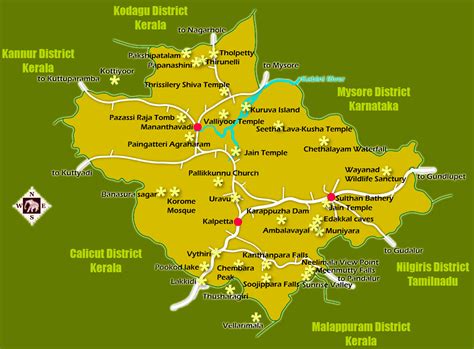 Wayanad District of Kerala- Wayanad District Guide Maps Facts Kerala