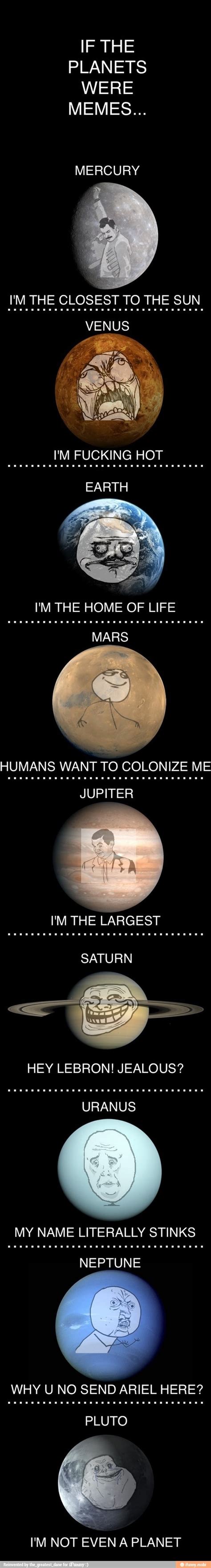 planets | Memes, Funny pictures, Planets