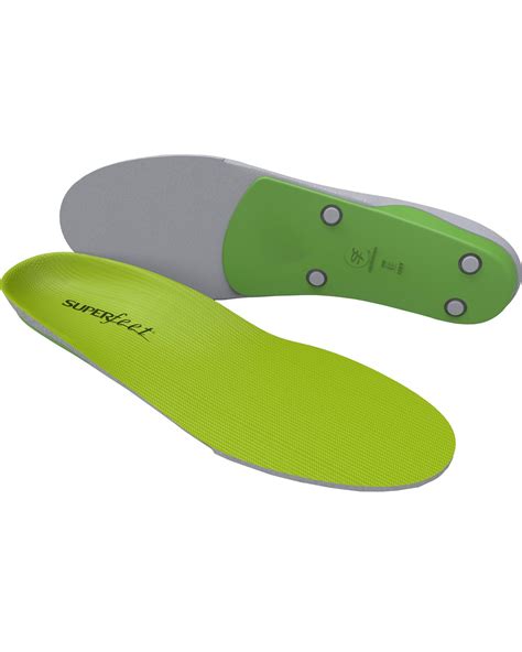 Superfeet Active Green Insoles | Ellis Brigham Mountain Sports