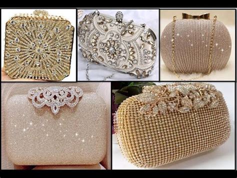 Latest collection of #bridal clutches and hand #purse 2020| fashion trends | Bridal clutch purse ...
