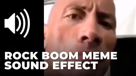 Rock Boom Meme Sound Effect - Sound Effect MP3 Download