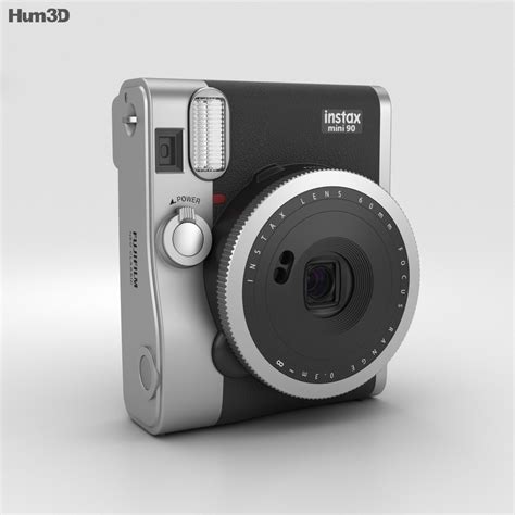 Fujifilm Instax Mini 90 Neo Classic Black 3D model - Electronics on Hum3D