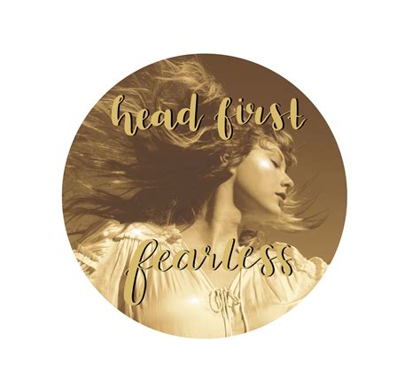 Taylor Swift Fearless Sticker | Etsy