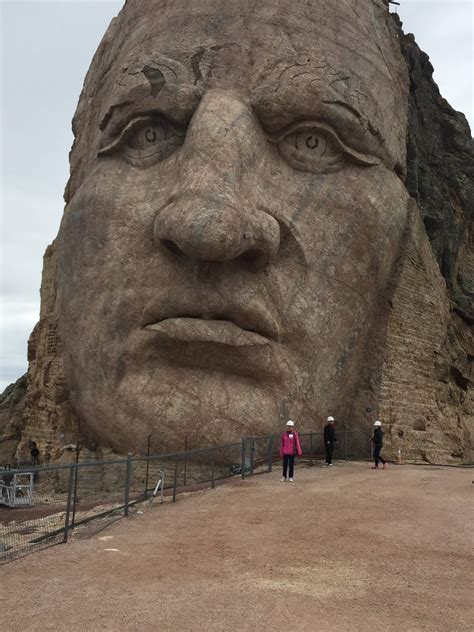 Colorado Springs EV Club: Crazy Horse Monument, SD up close