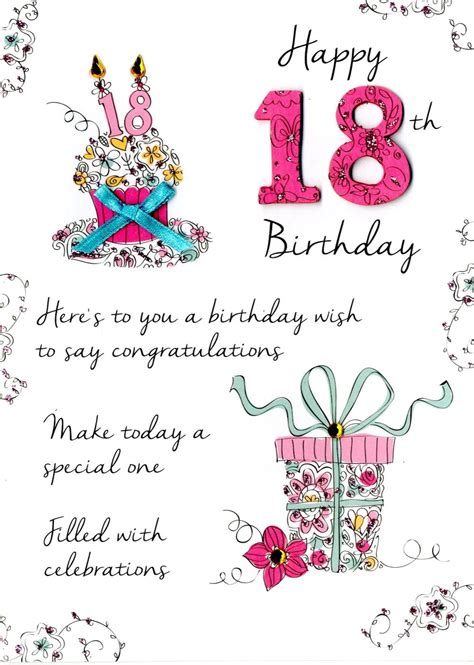 Happy 18th Birthday Wishes for Friend, Daughter, Sister, Son Image ...