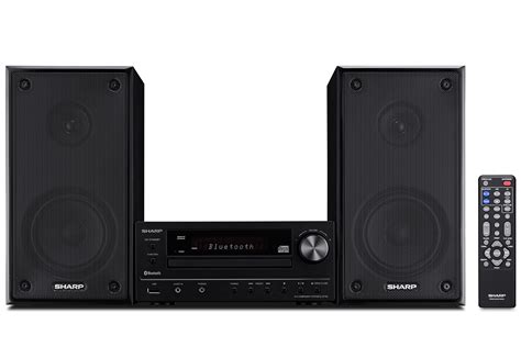 Buy Sharp XLHF102B HI Fi Component MicroSystem with Bluetooth, USB Port for MP3 Playback, Built ...